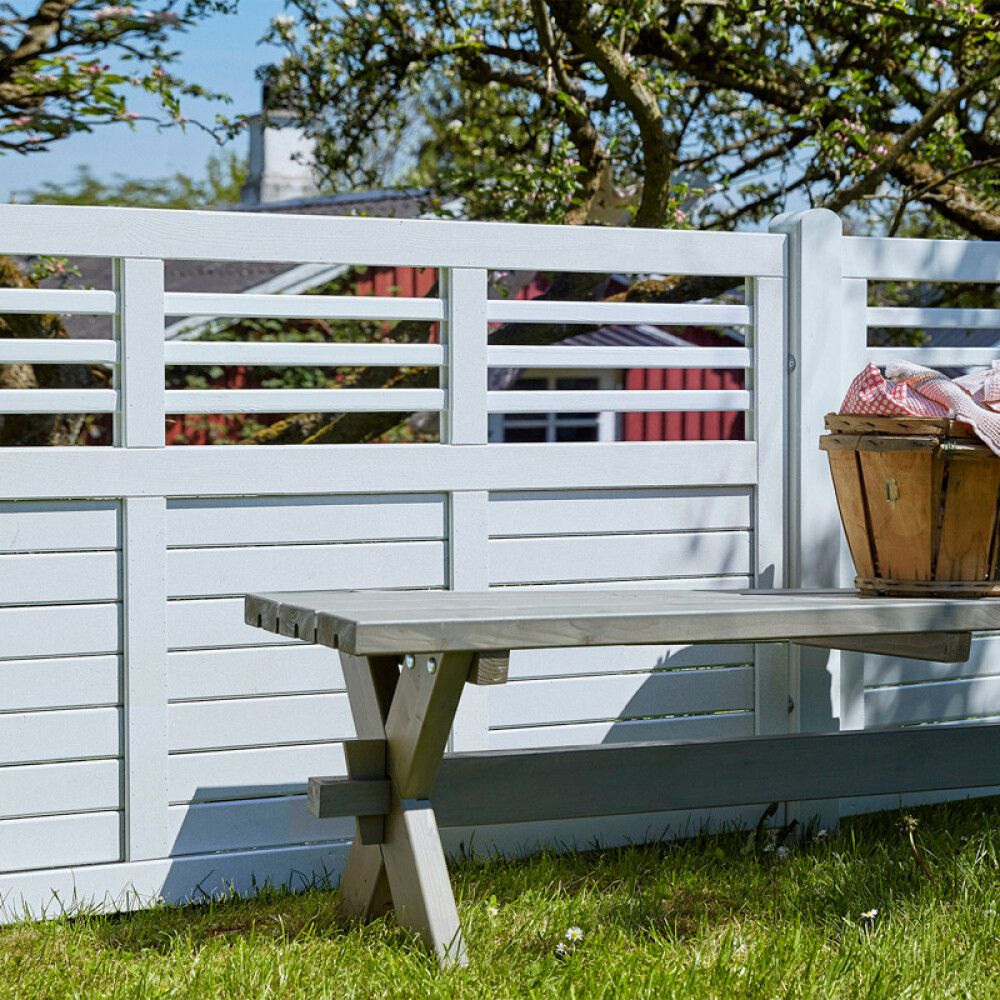 LEVEGG PLUS DECORA 180X95CM HVIT