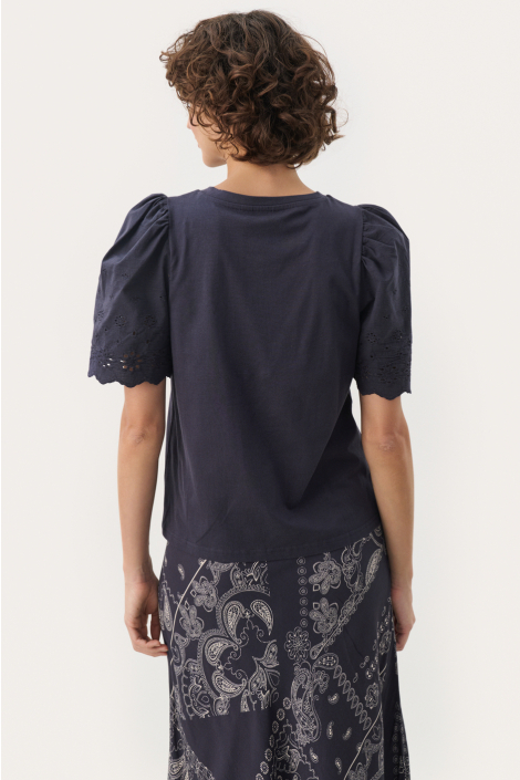 Part Two blauwe dames t-shirt