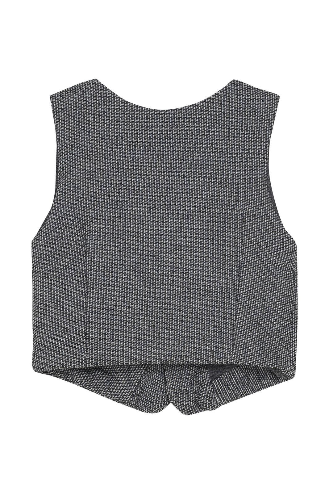 Noppies Baby Gilet Stratmoor - Dark Grey Melange