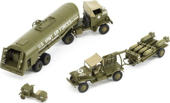 Italeri - Wwii Usaaf Bomber Re-Supply Set - 1:72 - A06304