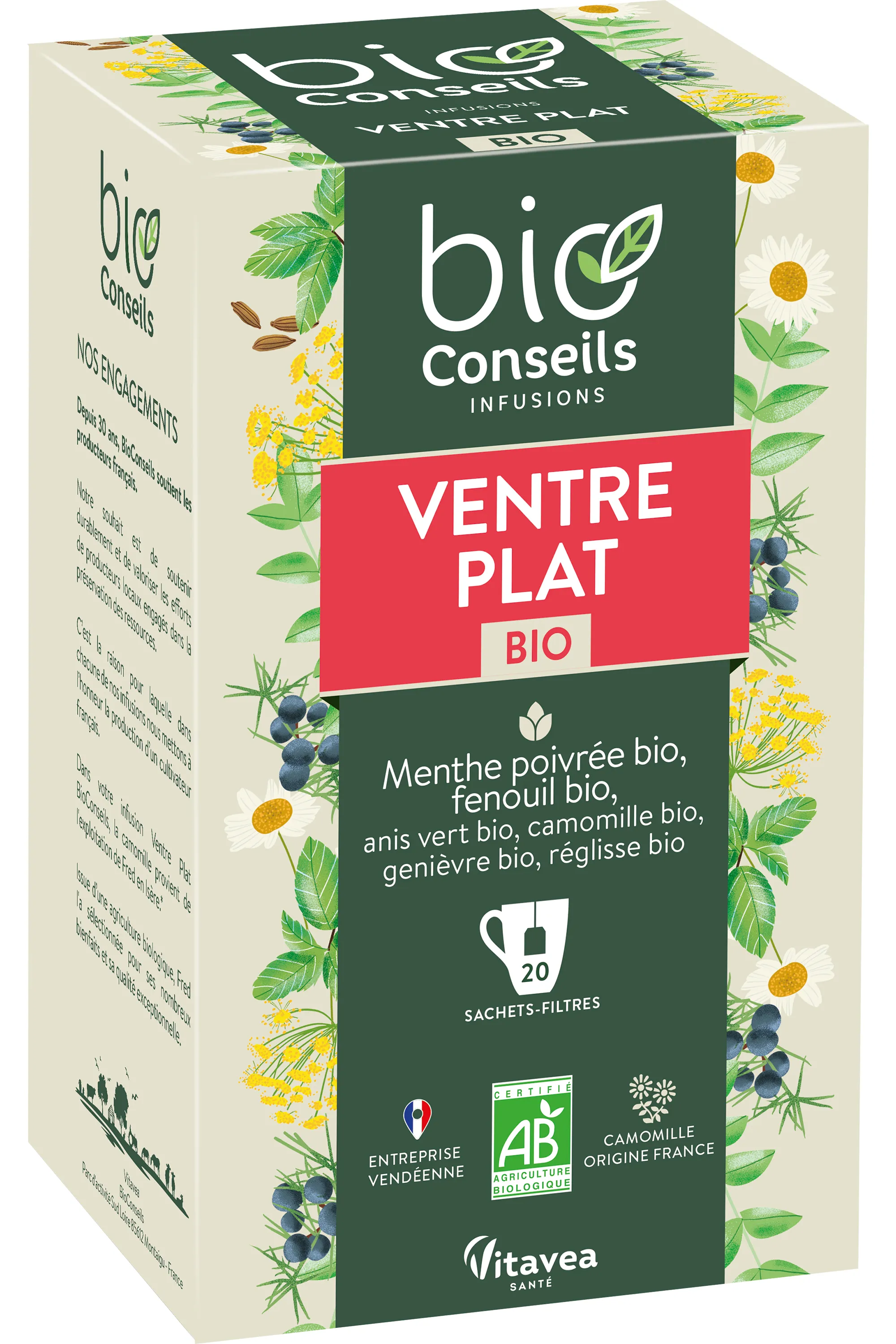 BIO CONSEILS Infusion ventre plat Bio-32 g