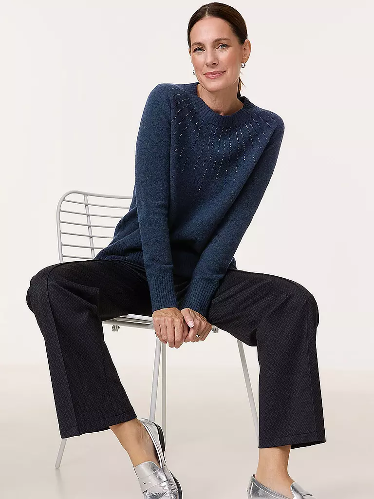 GERRY WEBER Pullover  dunkelblau