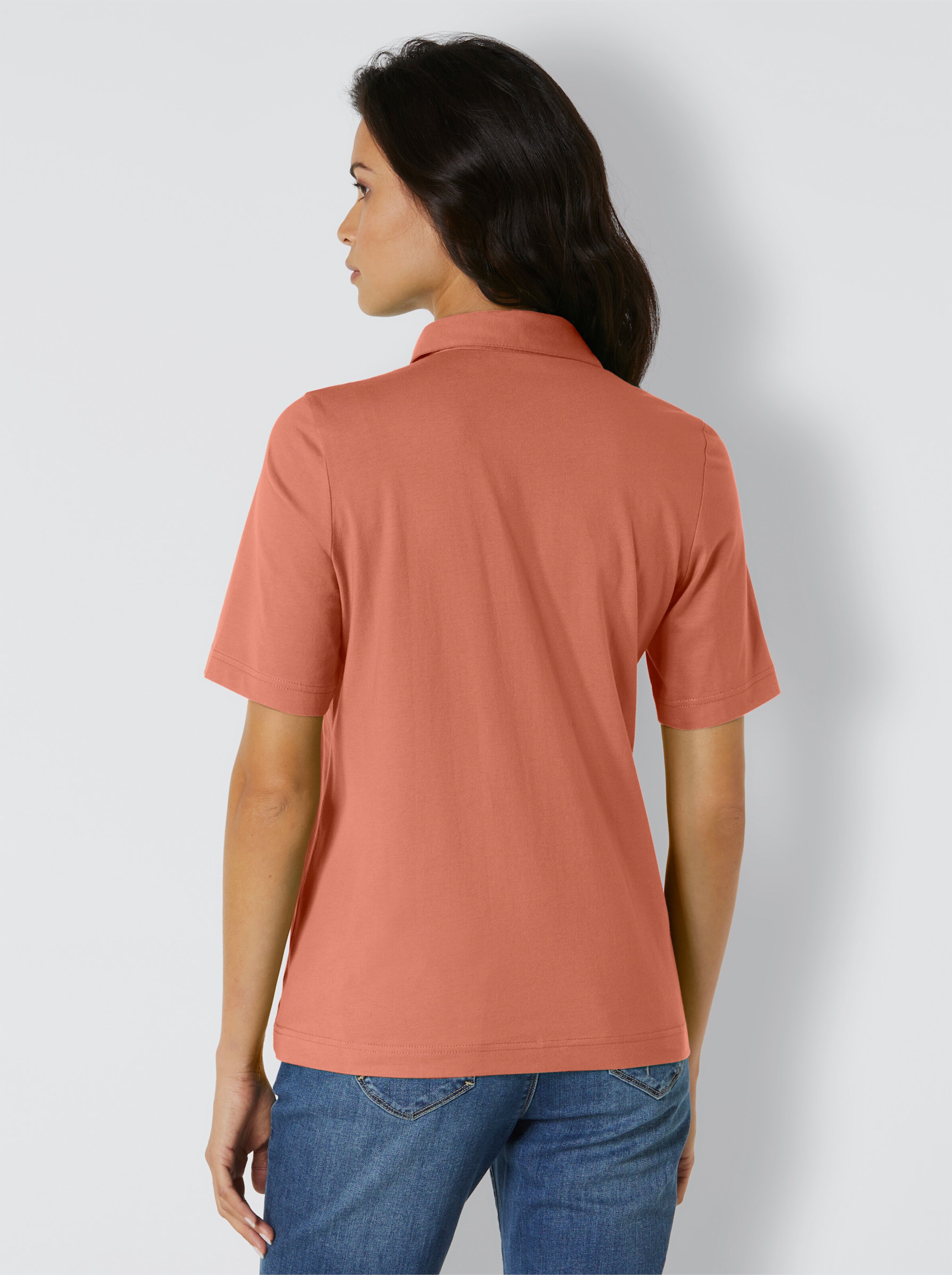 Pima-Baumwoll-Poloshirt