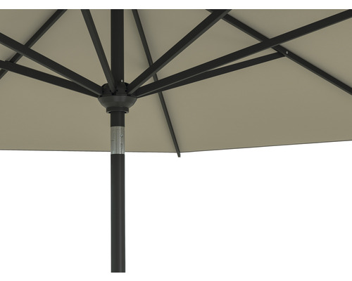 Cantilever parasol Sarry Soluna Ø 300 cm Polyester (PES) ecru