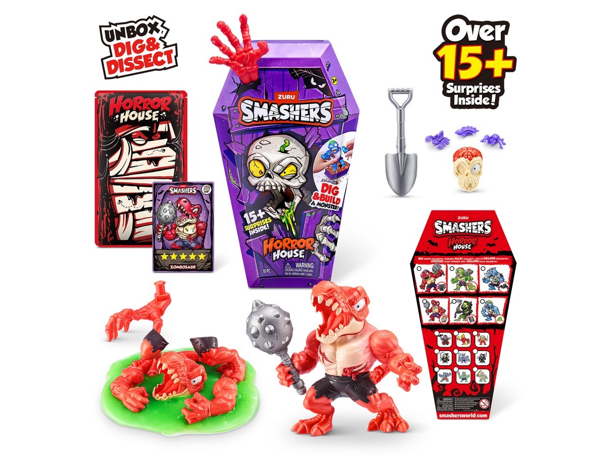 CASA DO HORROR SMASHERS MÉDIA MODELOS SORTIDOS
