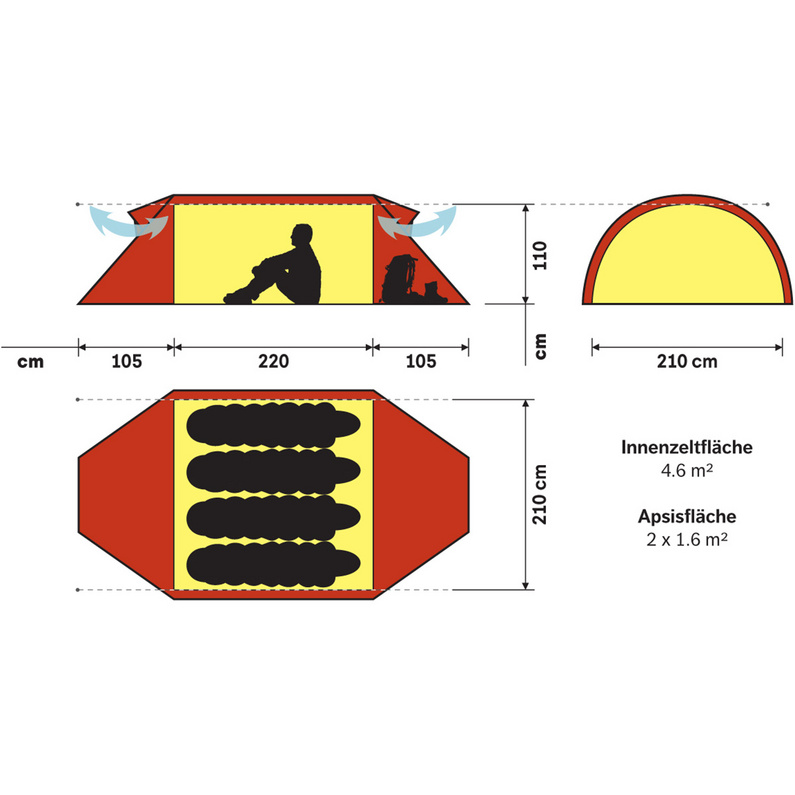 Hilleberg Keron 4 Zelt