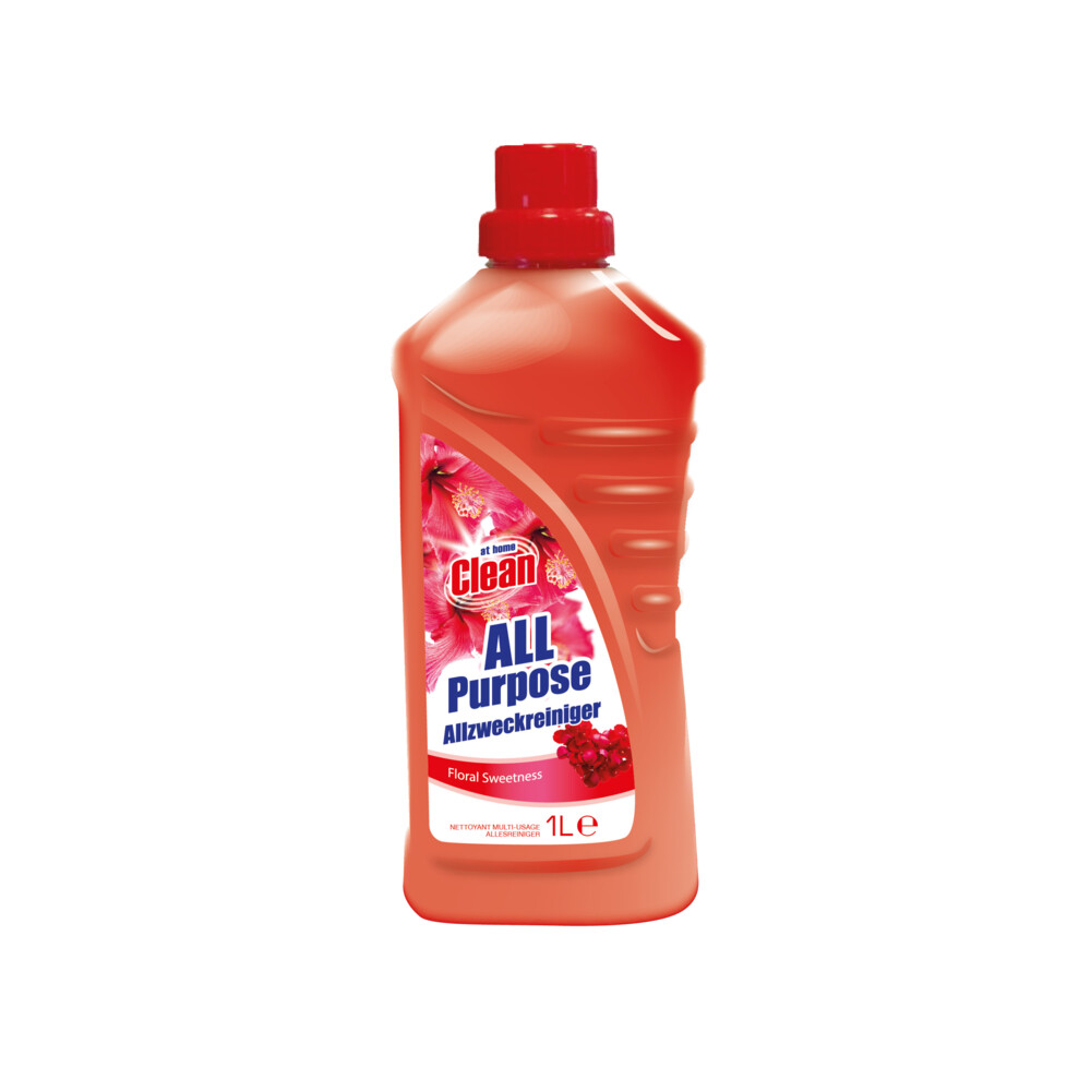 6x At Home Allesreiniger Floral Sweetness1 liter