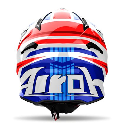 Casque cross Airoh AVIATOR ACE 2 - PROUD 2024 - Bleu / Rouge