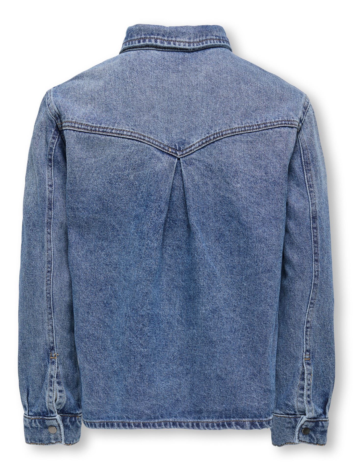 Ella Long Sleeve Pocket Shirt Denim