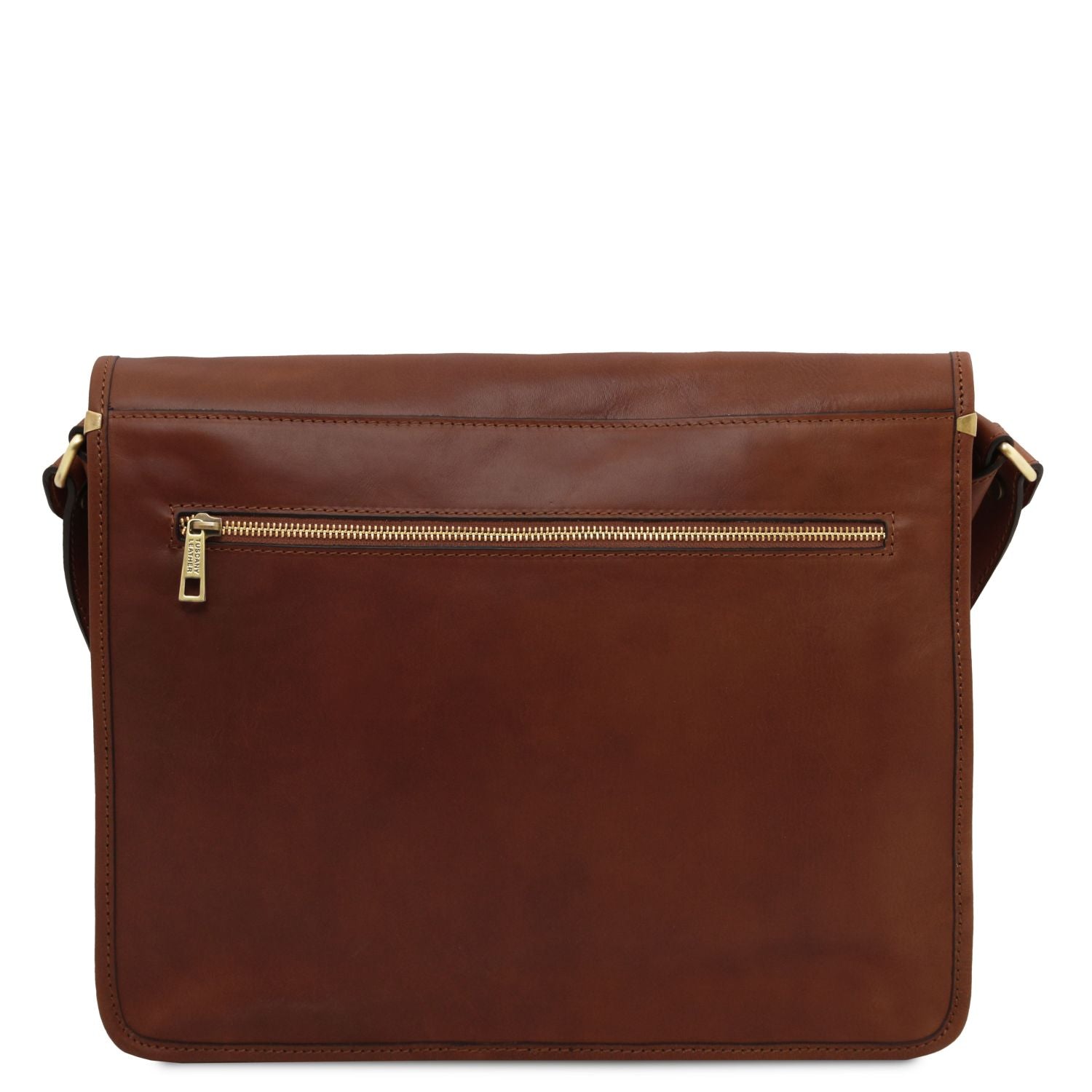 TL142430 – TL Schoudertas – Two compartments leren Schoudertas – Groot size