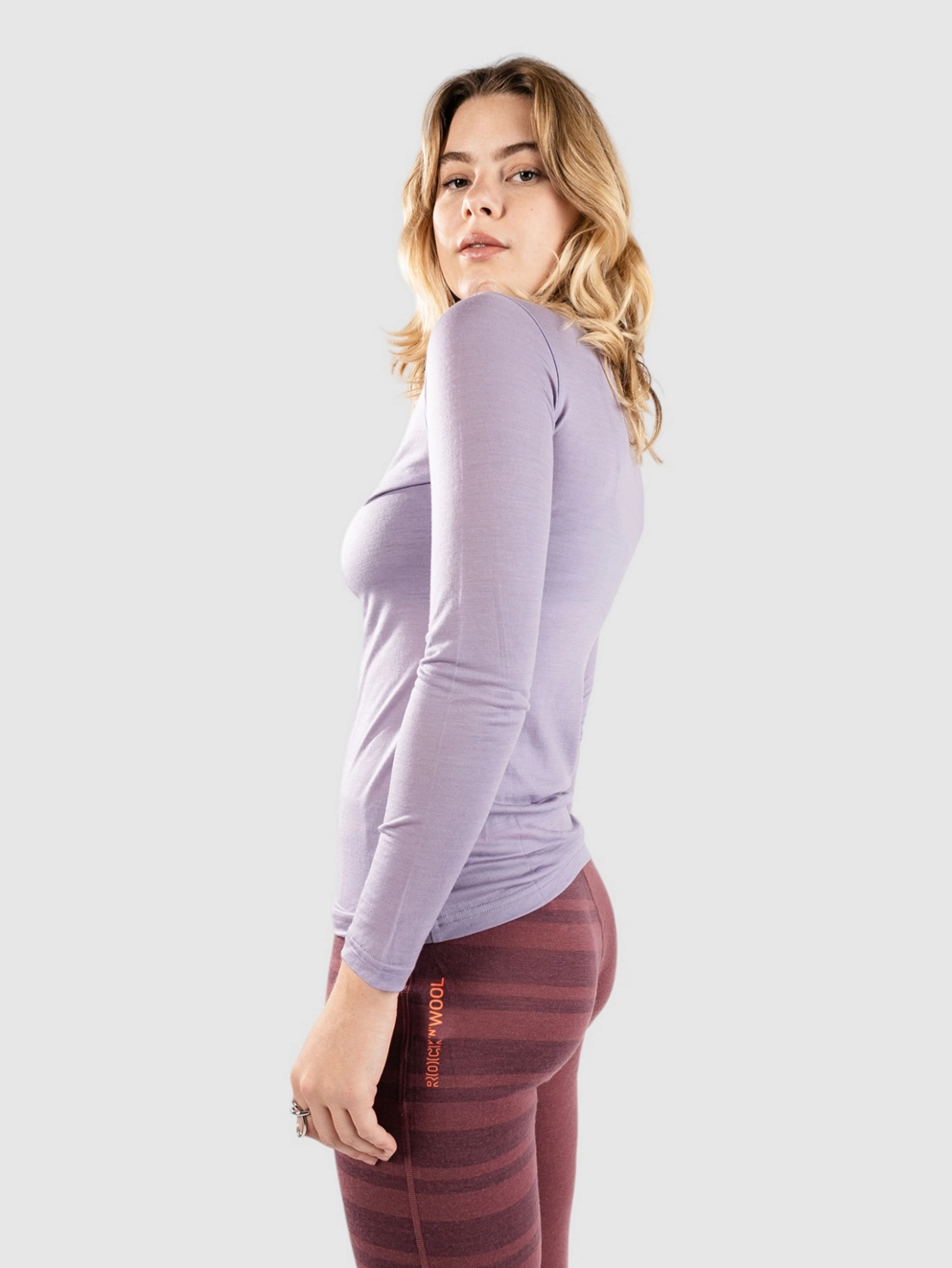 Ortovox 150 Cool Mtn Silhouette Base Layer Top lush lavender