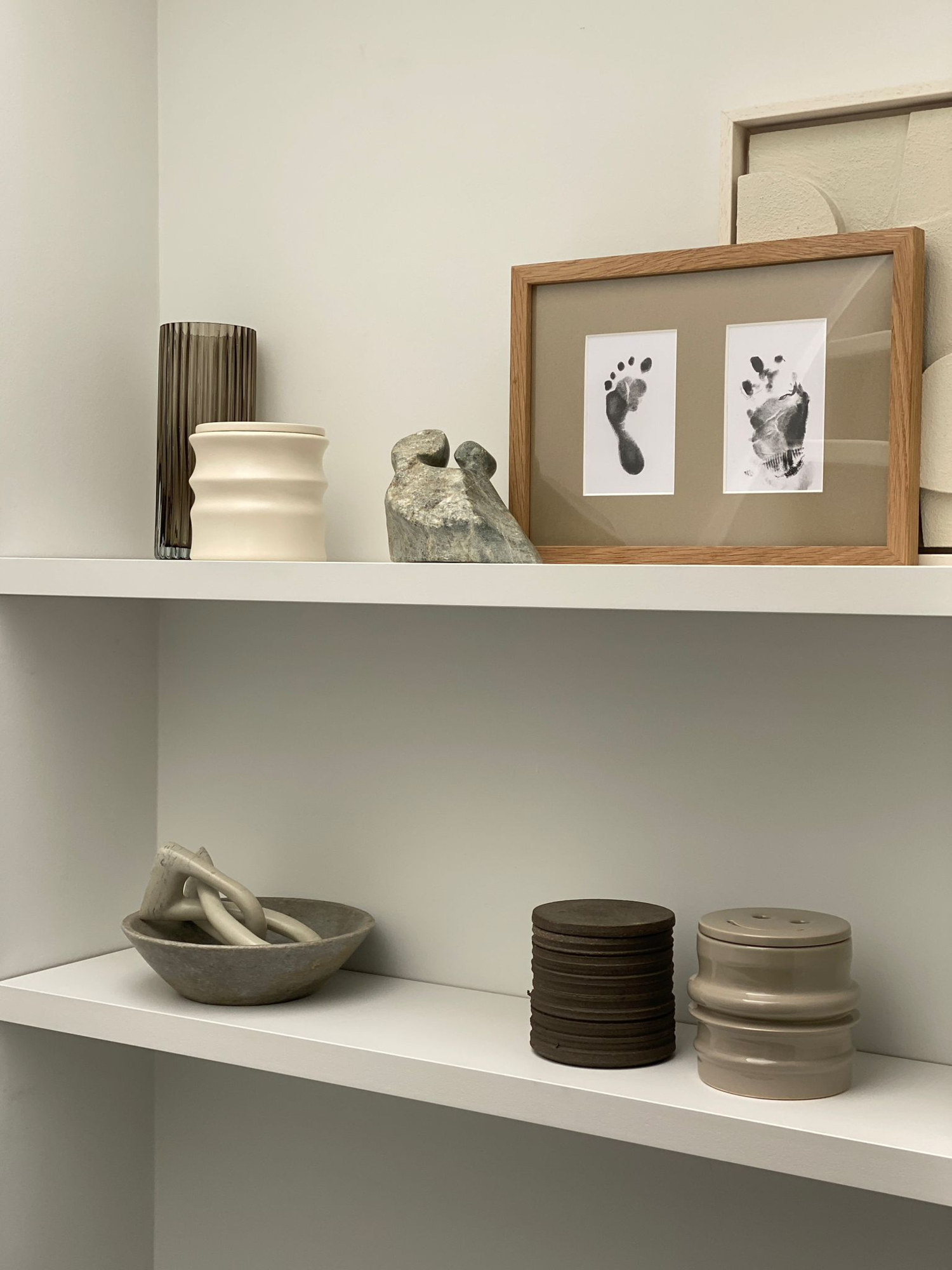 Kaars Shape 03.01 Candle & Happy lid Concrete Shape 03.01 Candle & Happy lid Concrete - Wild Fig
