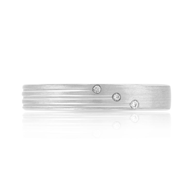 Alliance palladium 950 diamant
