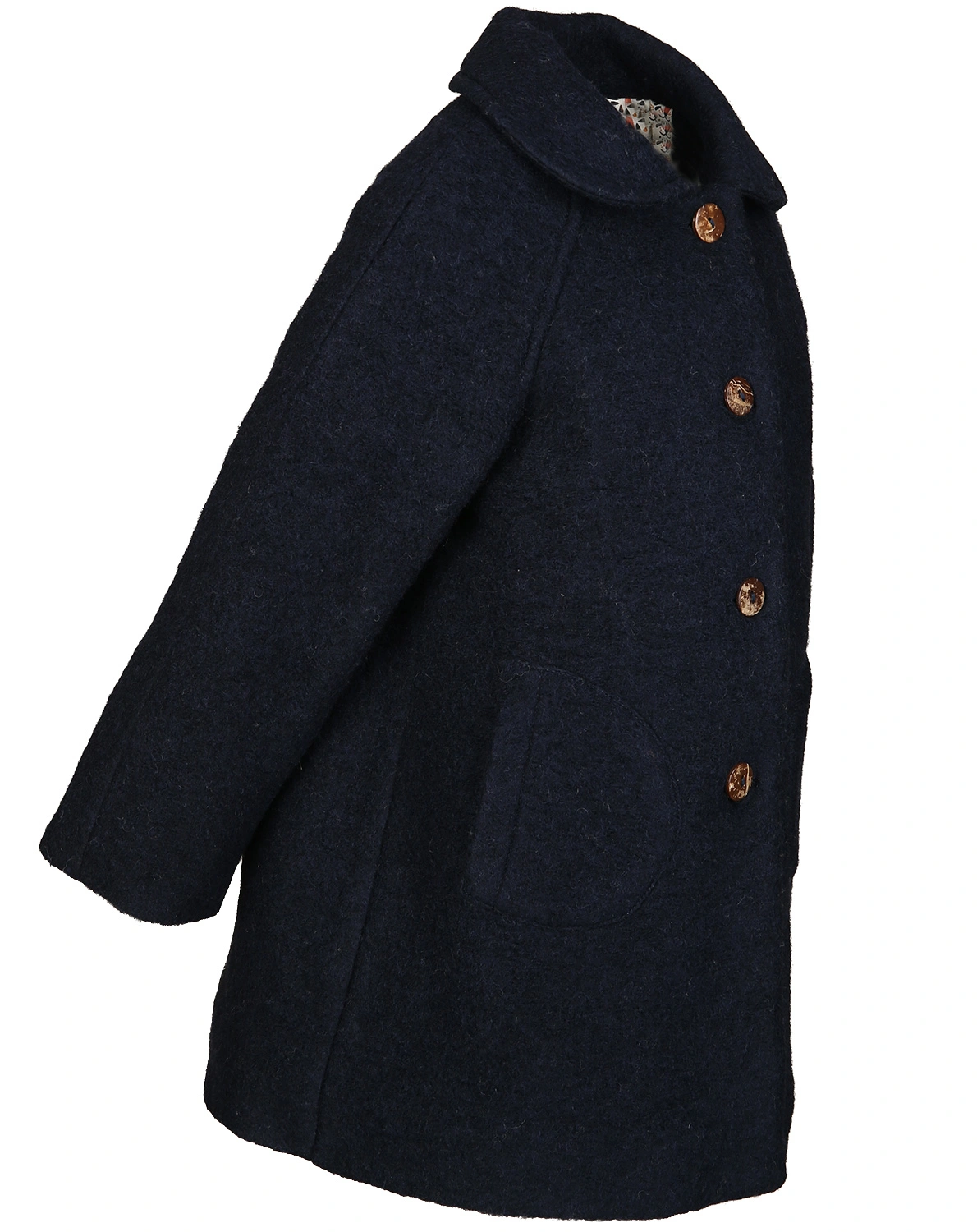 Mantel SITI mit Wolle in navy