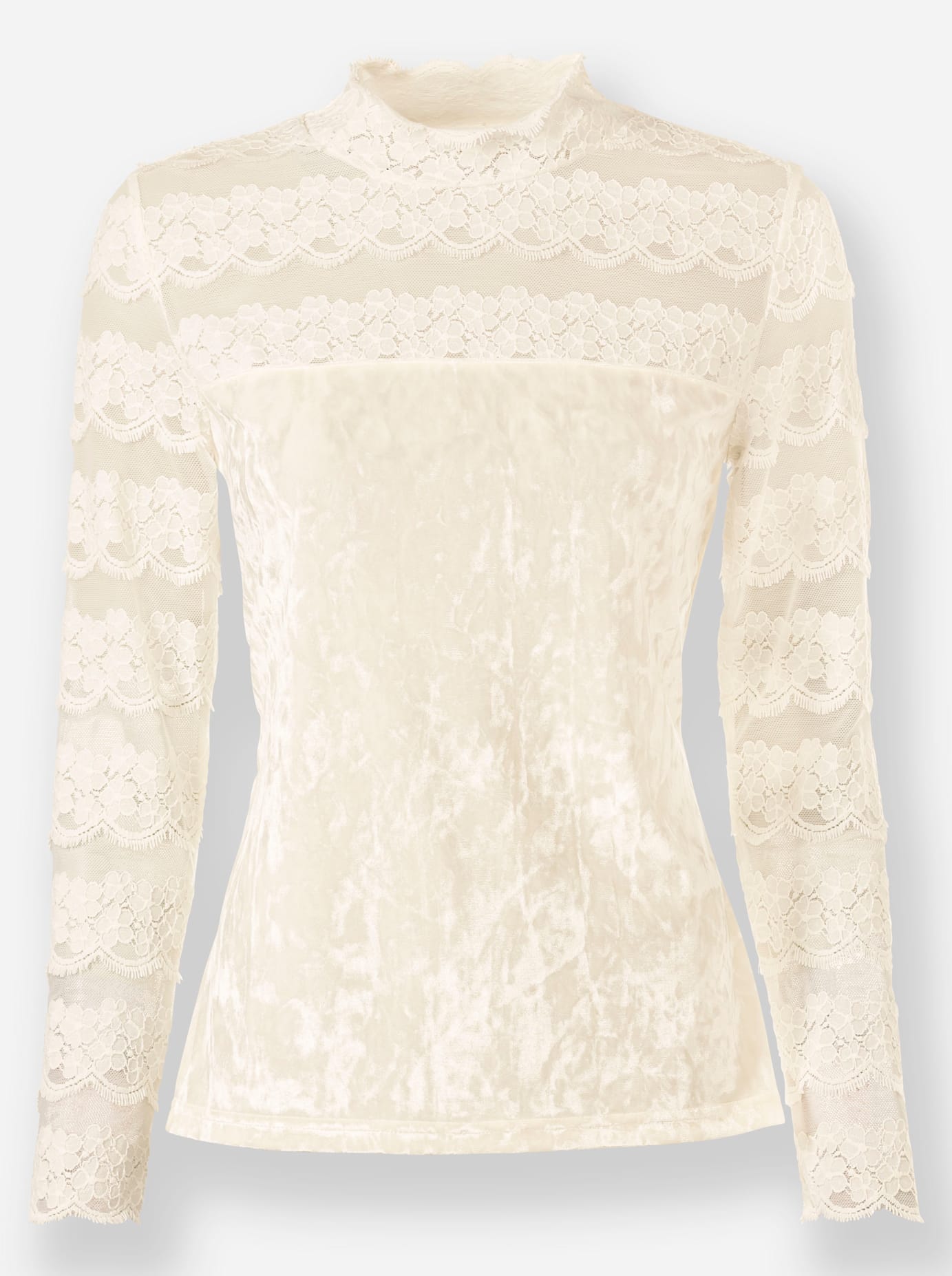 heine Spitzenshirt »Spitzen-Shirt«, 1 Stk.