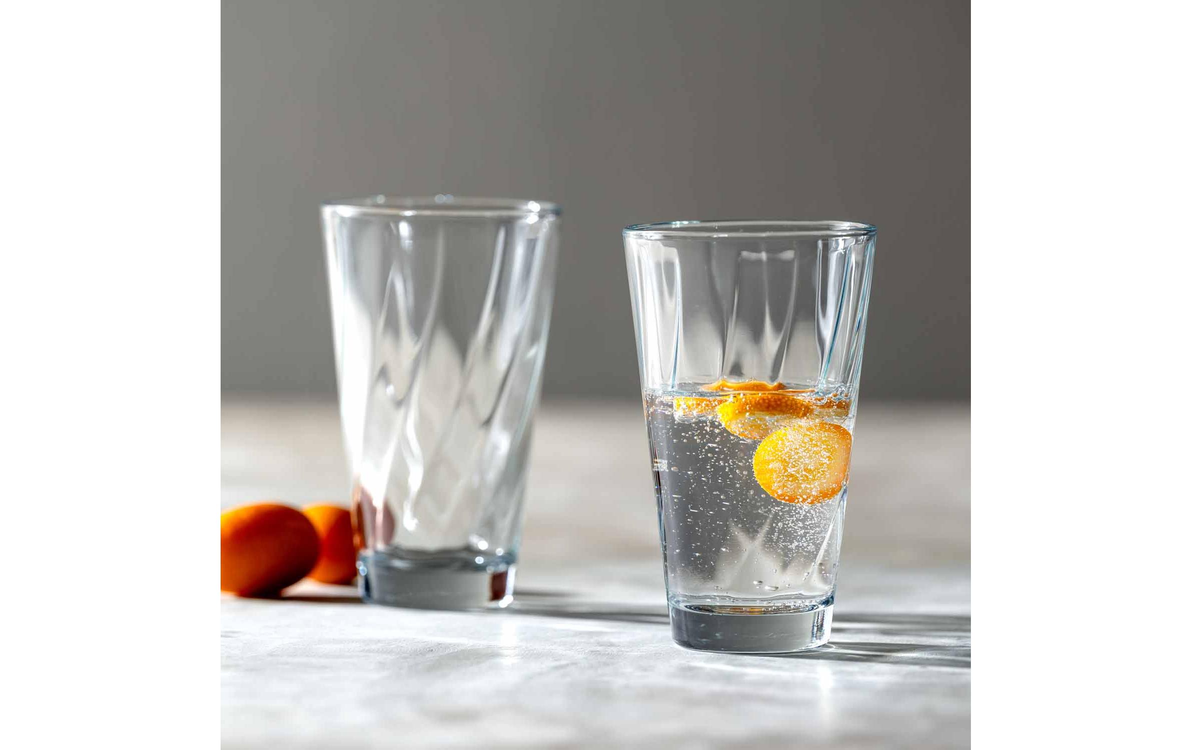 Trinkglas Twist 300 ml, 6 Stück, TransparentGetränkegläser-Set