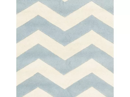Tapis Blue & Ivory 152 X 152 cm - Anneliese