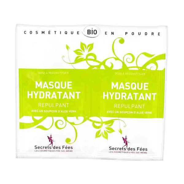Secrets des Fées Masque Hydratant Repulpant 2 x 4.5gr pour 2 applications