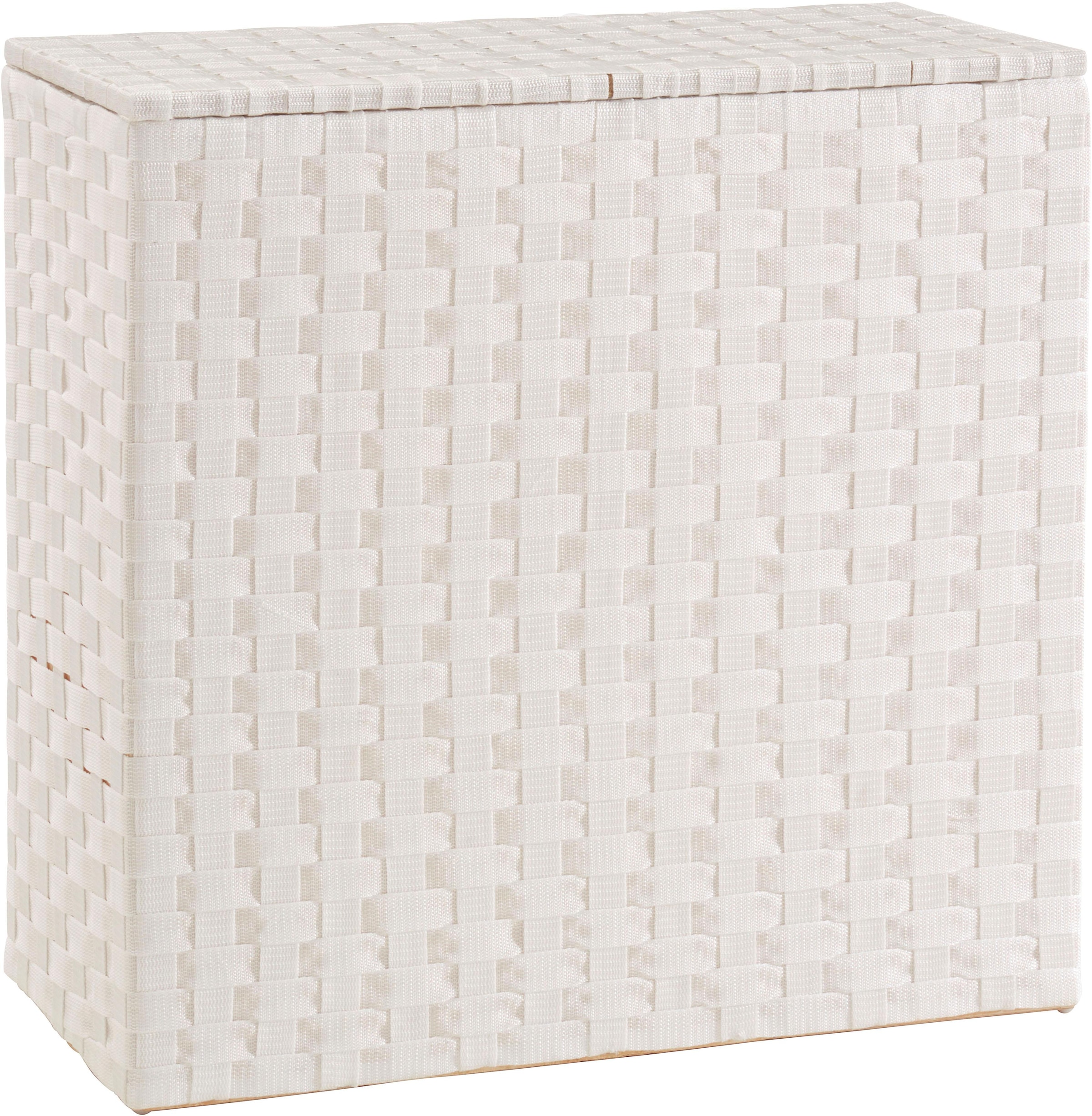 locker Wäschesortierer Nylon geflochten, Höhe 64 cm