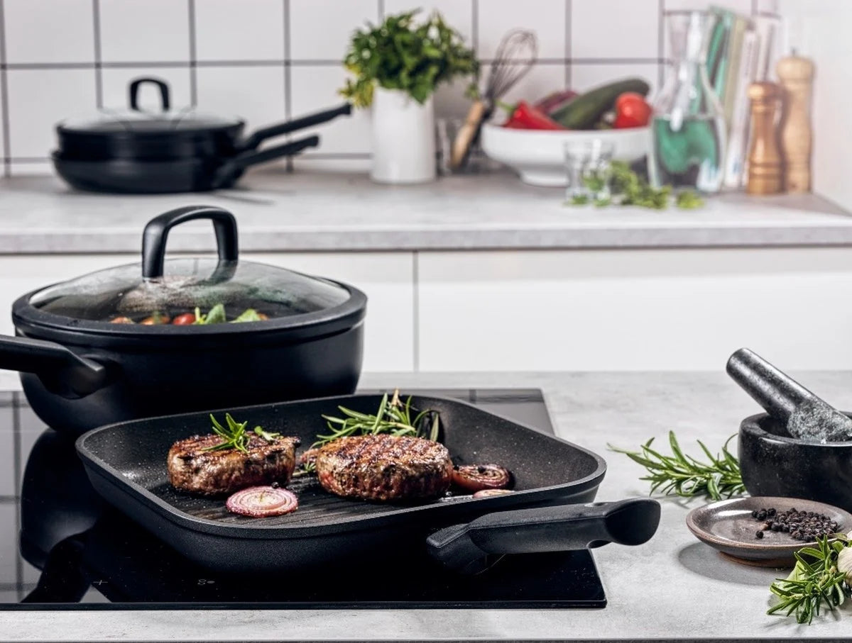 BK Q-linair Master pannenset - 12 delig - RVS