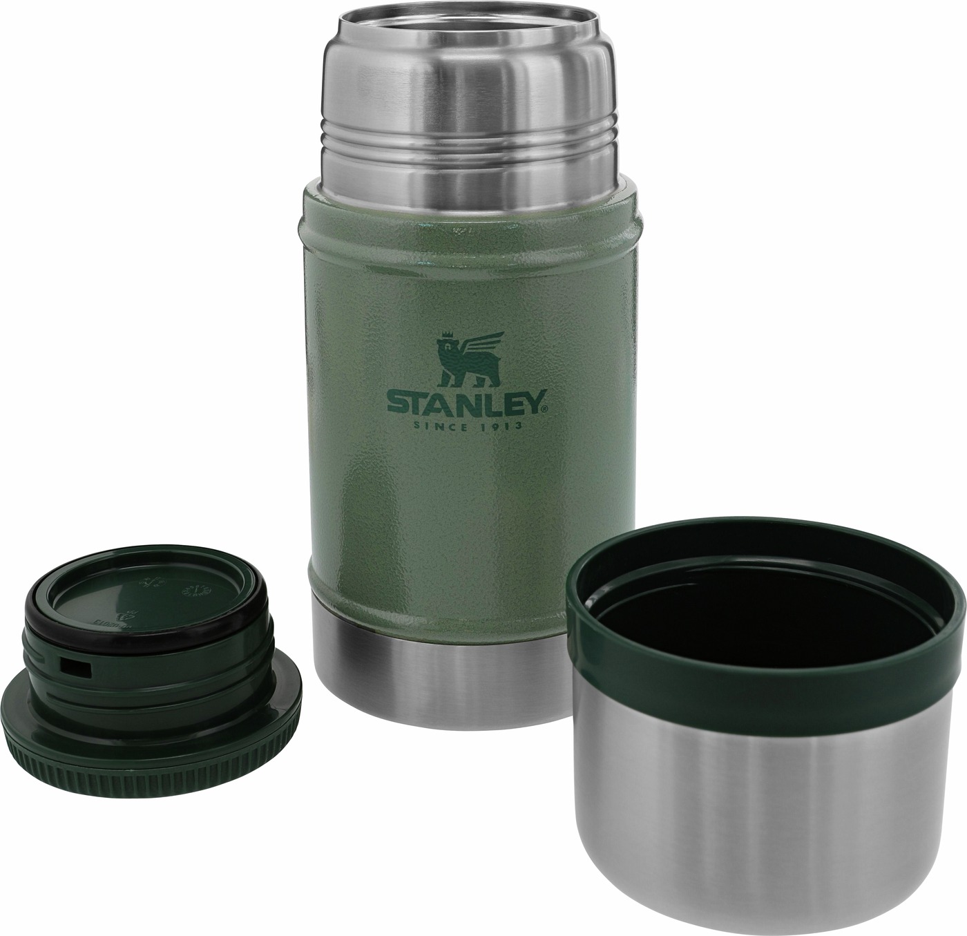 Classic Mattermos - 0.7 Liter Hammertone Green