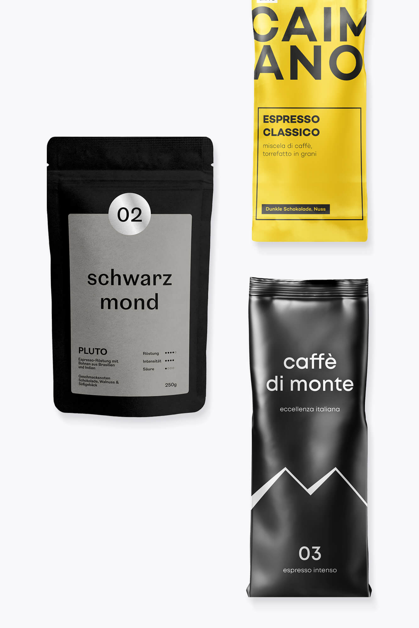 Schokoladig-Nussiger Kaffee - Probierpaket 750g
