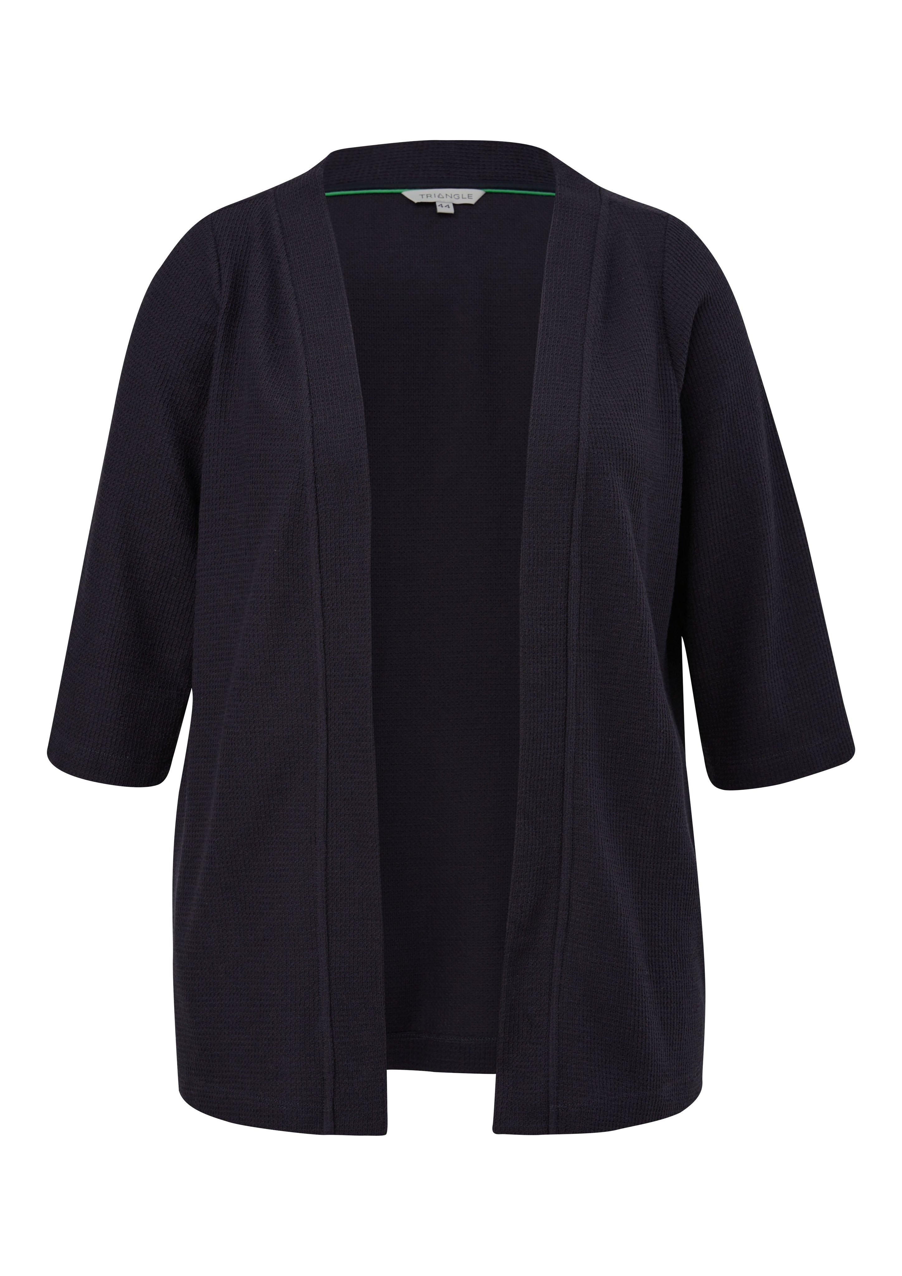 Cardigan mit 3/4-Arm, in Struktur-Qualität