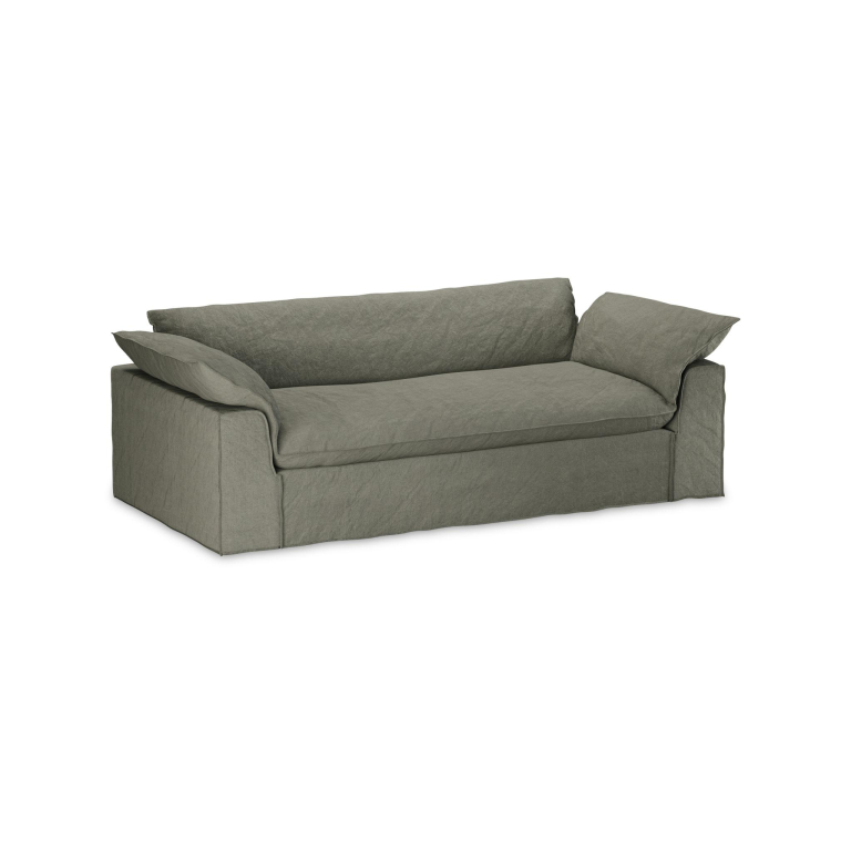 HKliving Nomad bank 244 Linen, Army Green