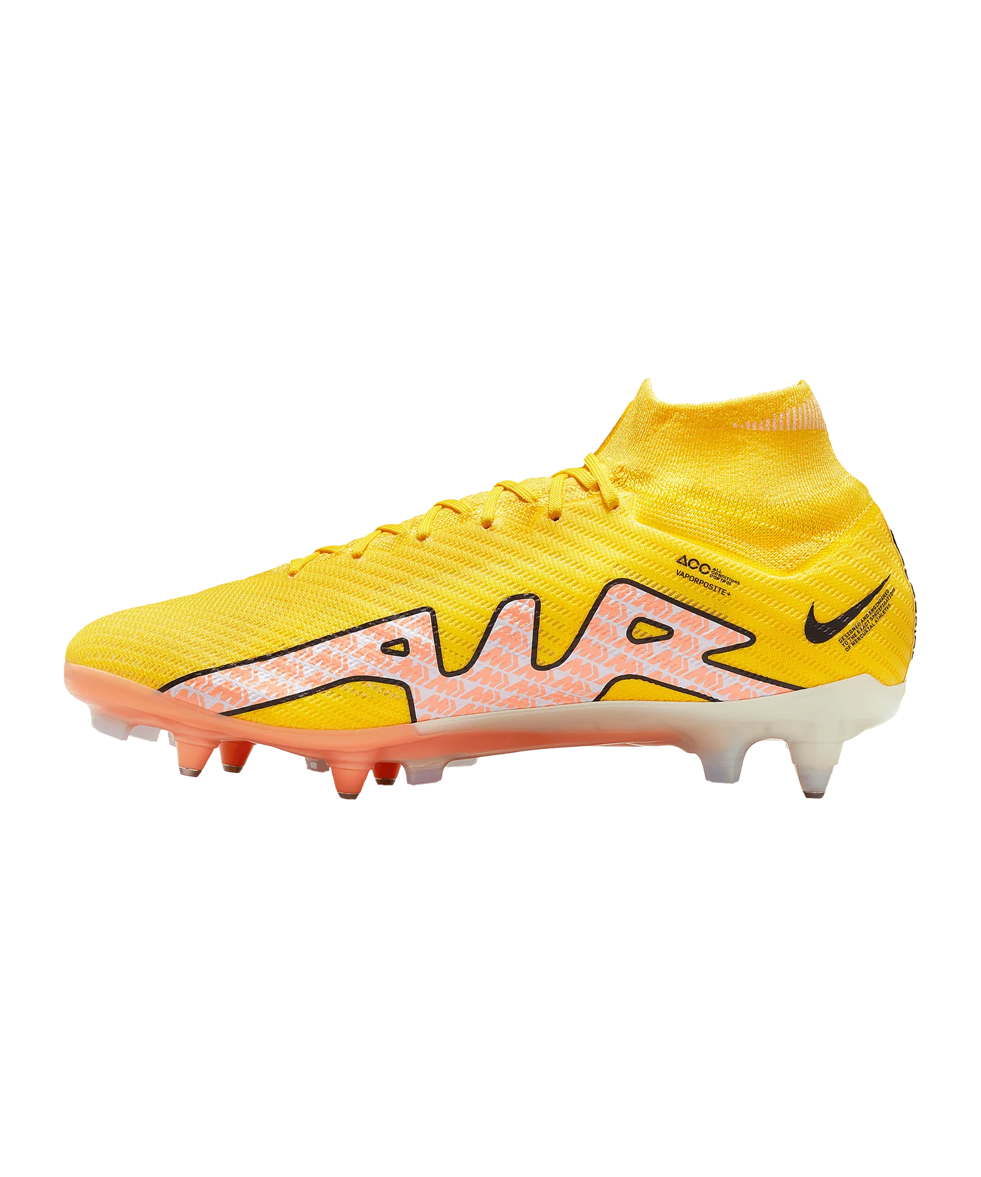 Nike Air Zoom Mercurial Superfly IX Elite SG-Pro AC Lucent Gelb Rosa F780