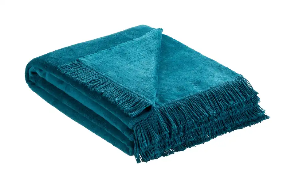 como Kuscheldecke mit Fransen Sophia