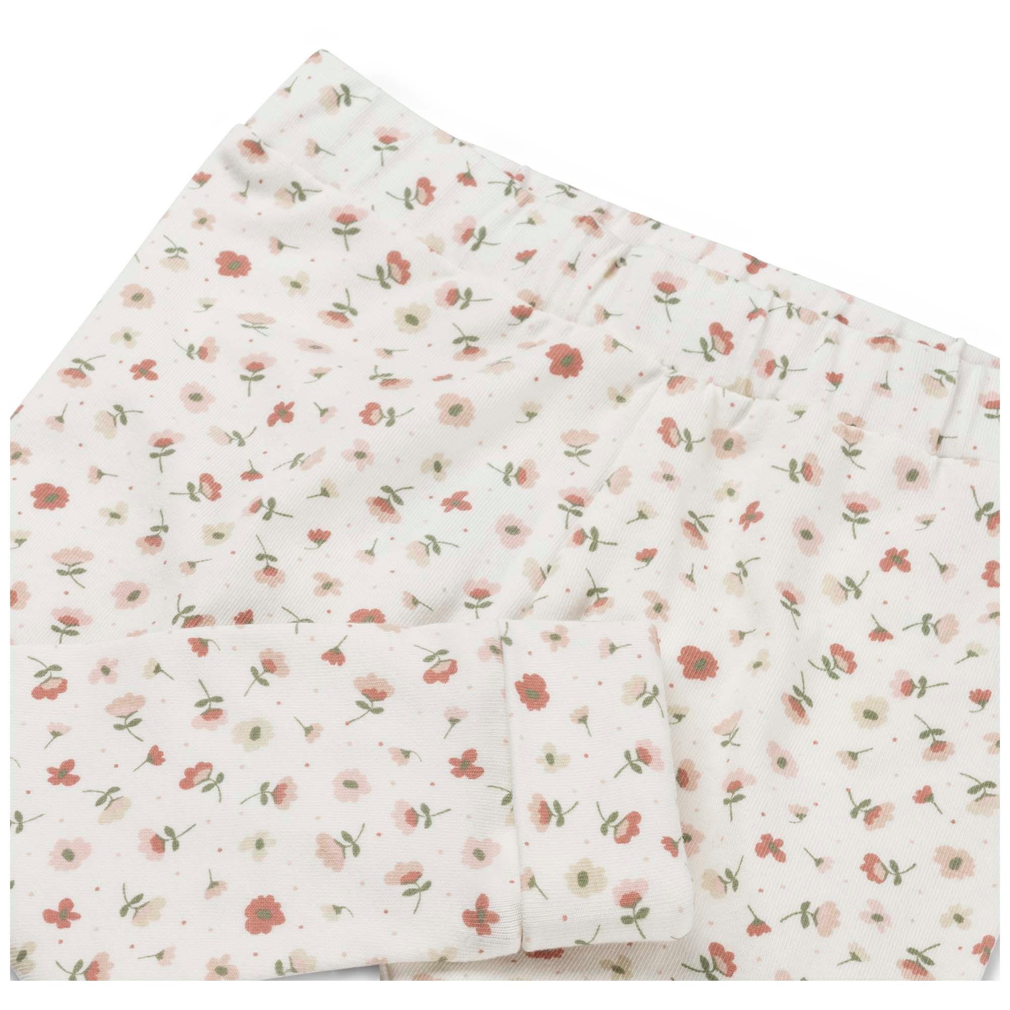 Prénatal newborn broek  bloemen roze