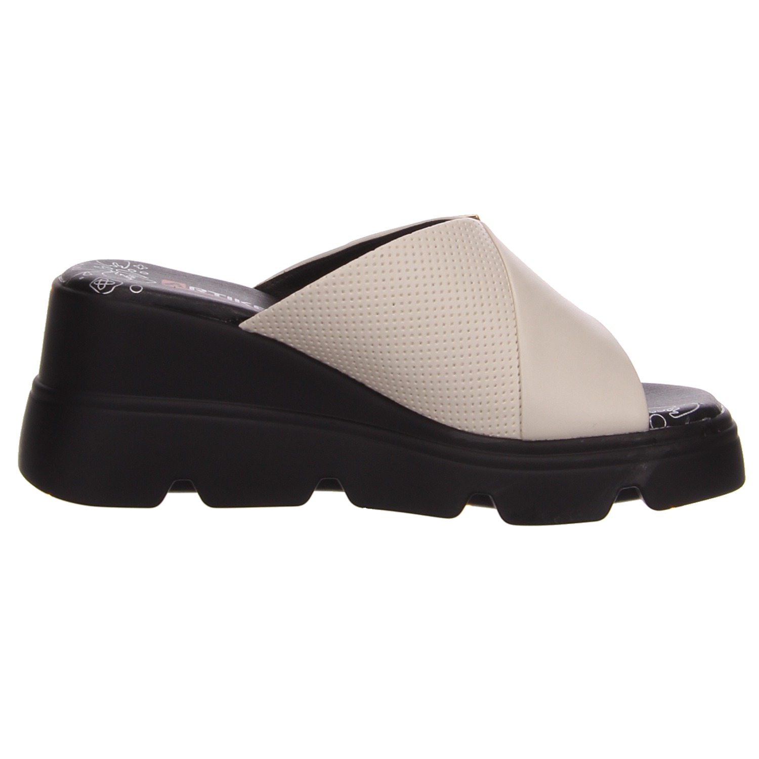 Artiker Damen Pantolette beige beige
