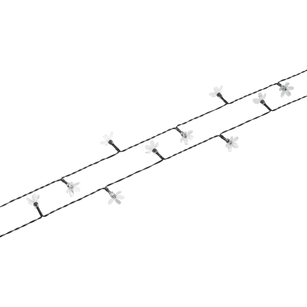 Solar-Lichterkette Blumen