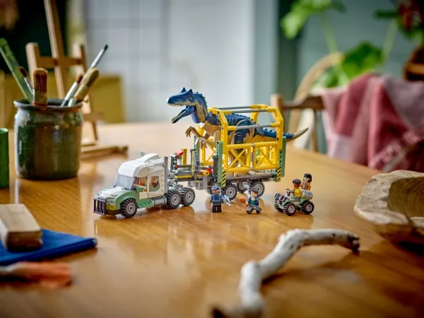 LEGO Jurassic World 76966 Dinosaurmissioner: Allosaurus-transportvogn