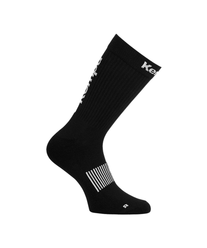 Kempa Logo Classic Socken Schwarz Weiss F06