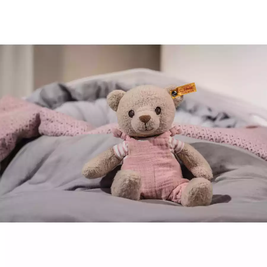 Steiff Teddybär Nele beigerosa GOTS, 26 cm