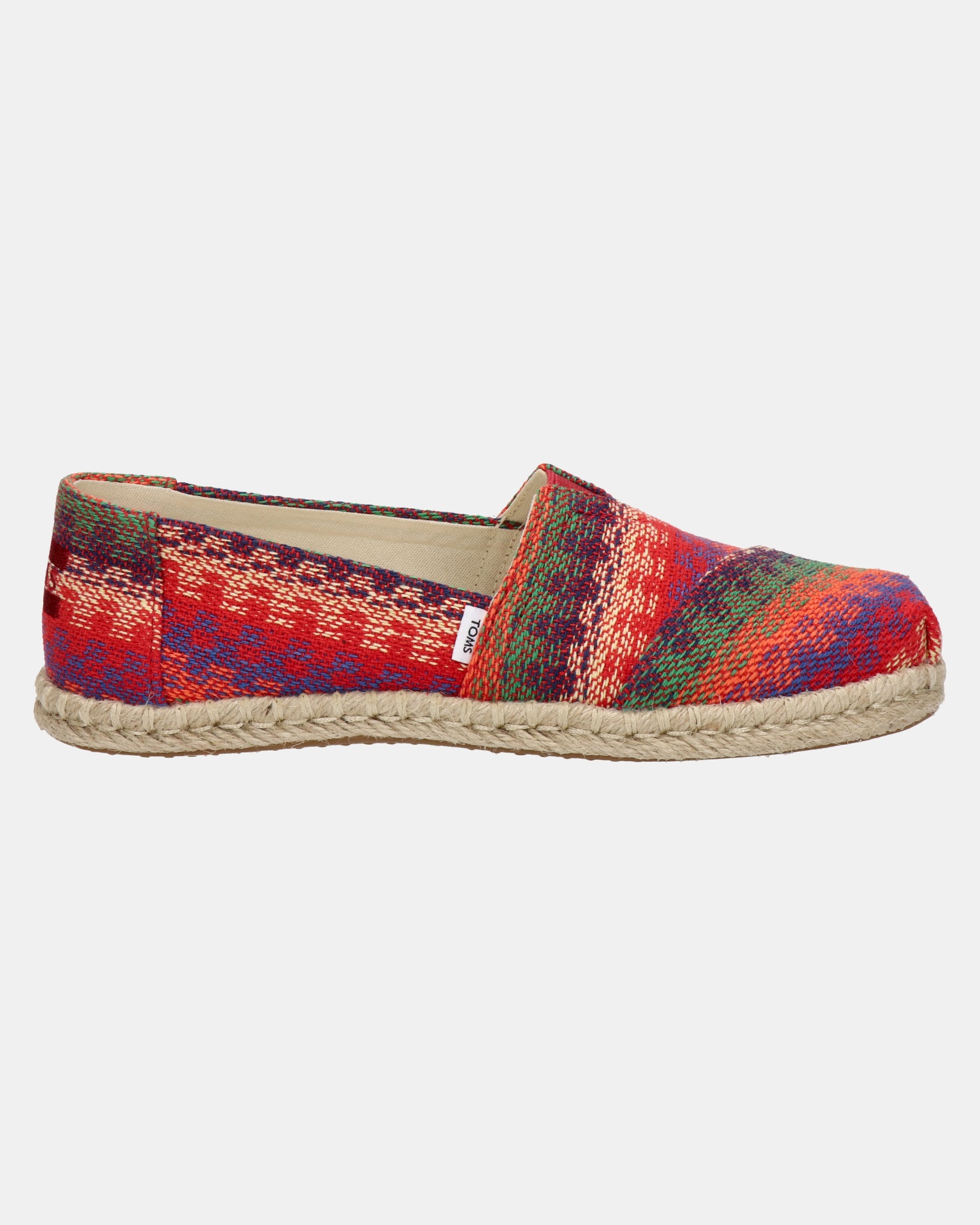 Toms Alpargata Rope Espadrilles  - rood