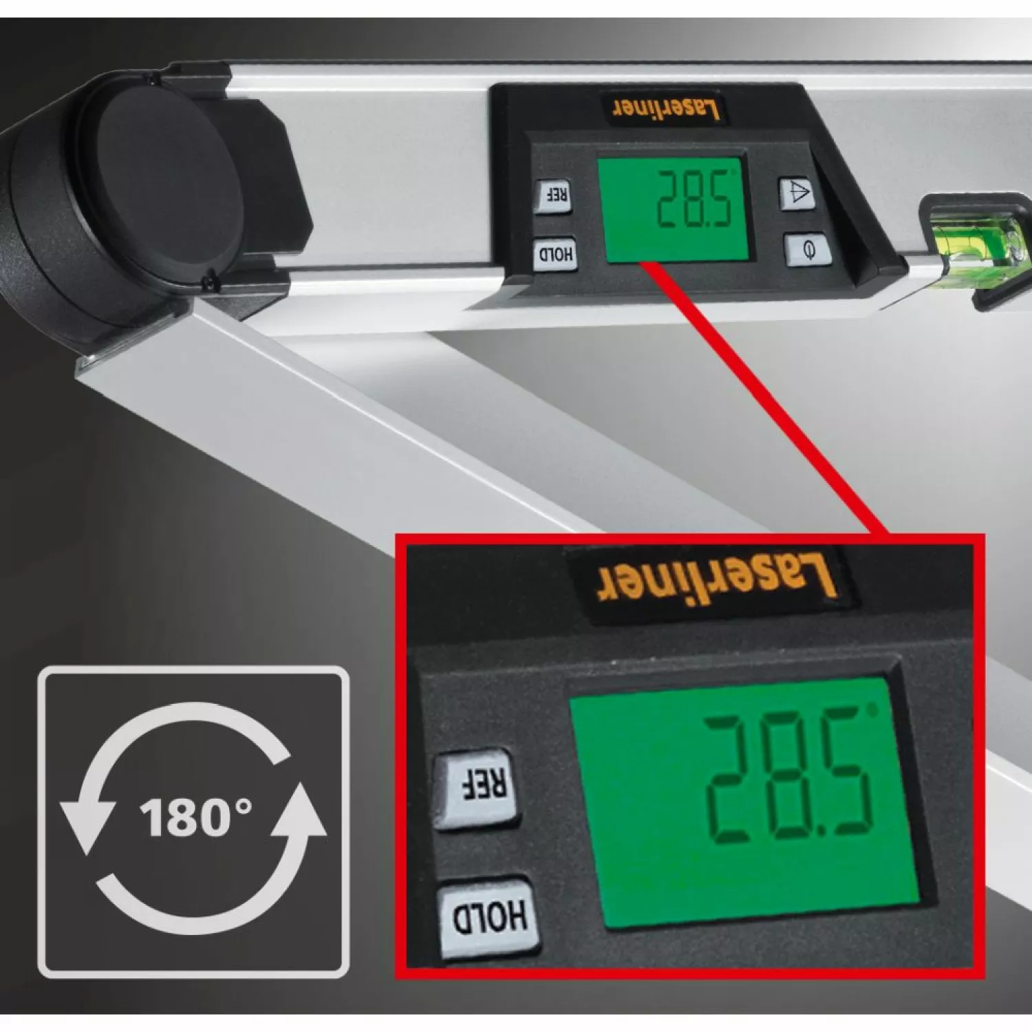 Laserliner ArcoMaster 40 Digitale hoekmeter - 0-220° - 400mm