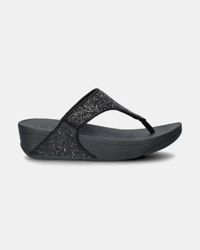 Fitflop Lulu Glitter Slippers  - zwart