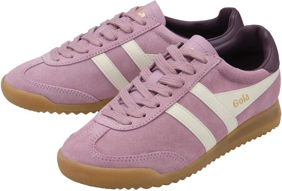 Gola Torpedo suède sneakers lichtroze