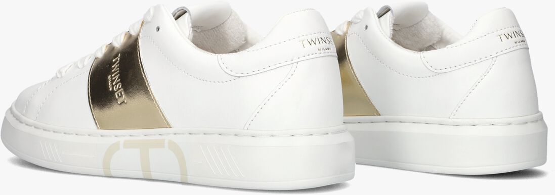 TWINSET MILANO witte twinset milano lage sneakers 241tcp010