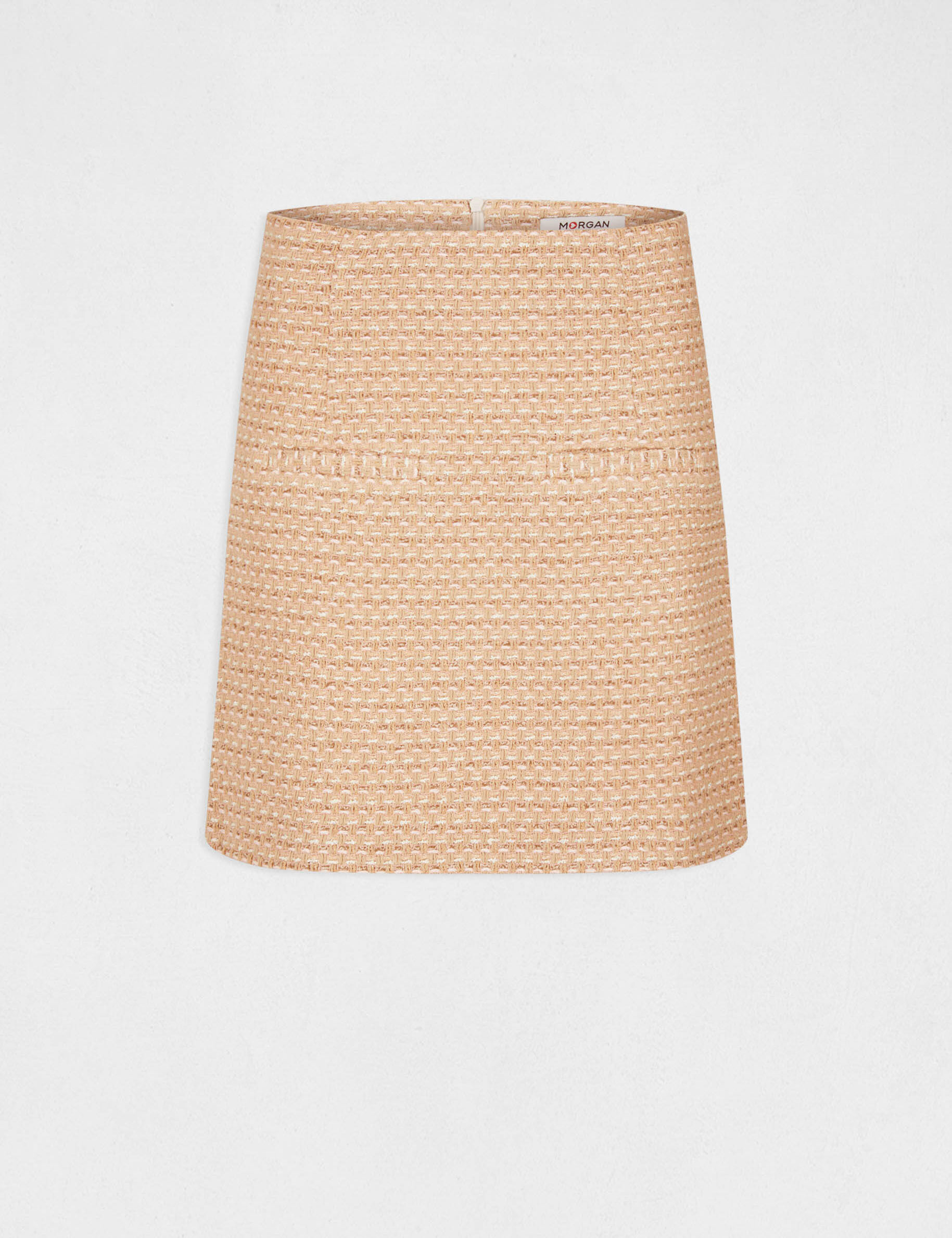 Jupe droite taille haute multico femme - multico