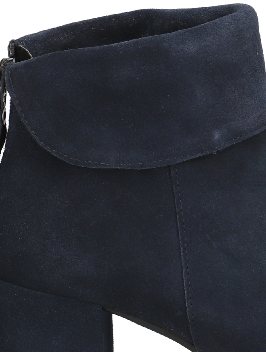 Veloursleder Stiefelette
