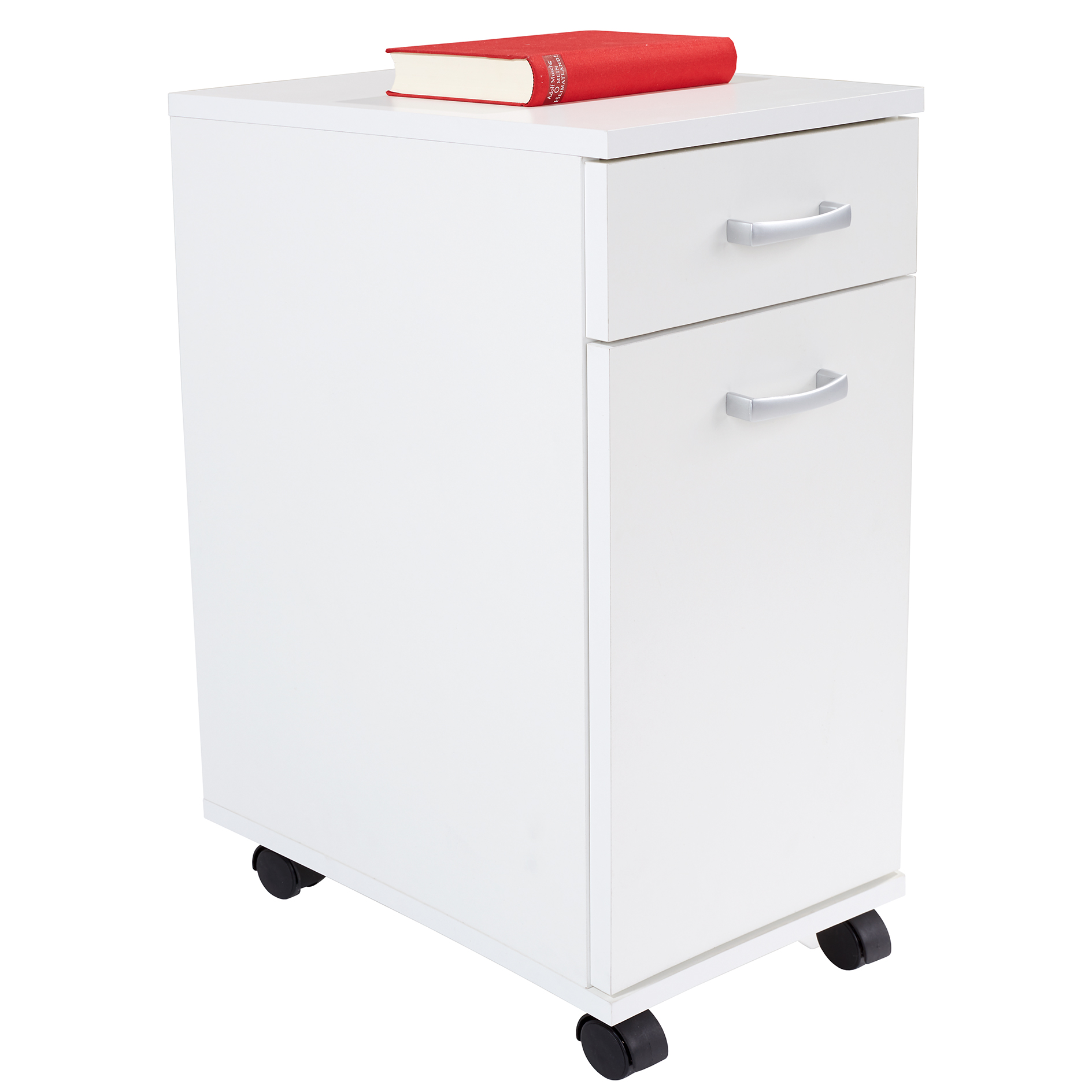 Rollcontainer - weiß - 33 cm breit