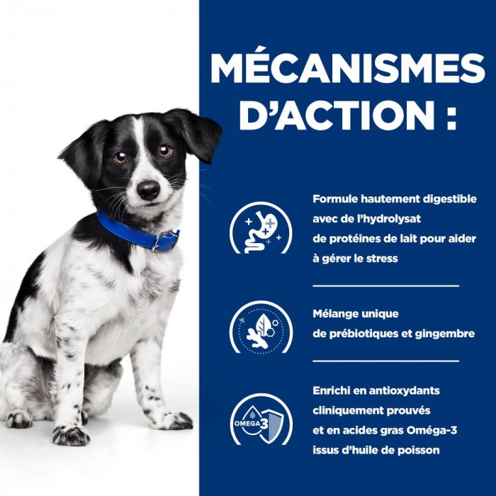 HILL'S Prescription Diet Canine i/d Digestive Care Stress Mini au Poulet - Croquettes pour chien