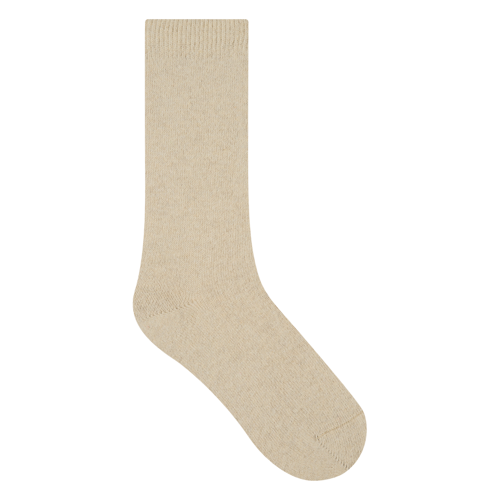 Chaussettes en laine mélangée | Beige