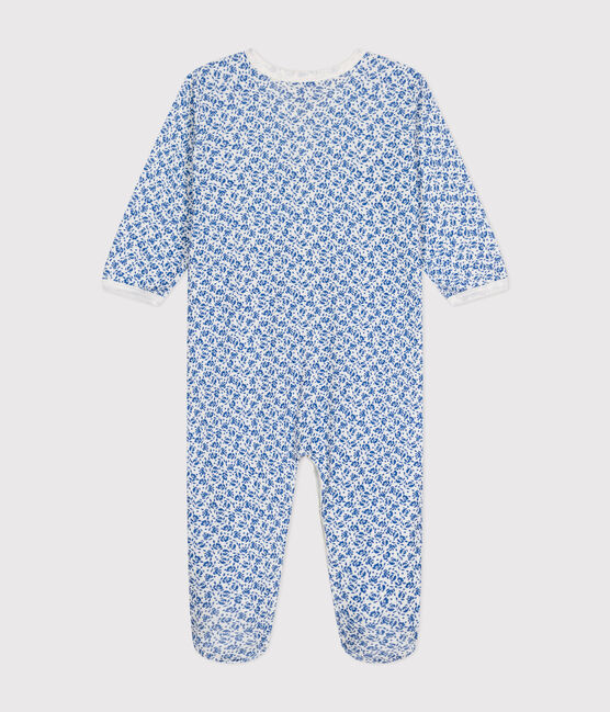 Pyjama imprimé fleurs en coton bébé