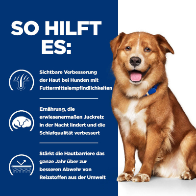 Hill's Vet Hundefutter Prescription Diet Derm Complete 12kg