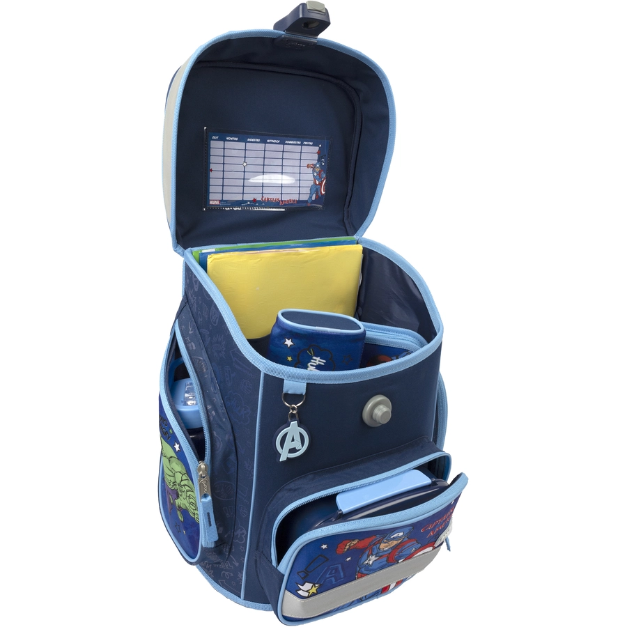 Scooli EasyFit Schulranzen - Set Avengers