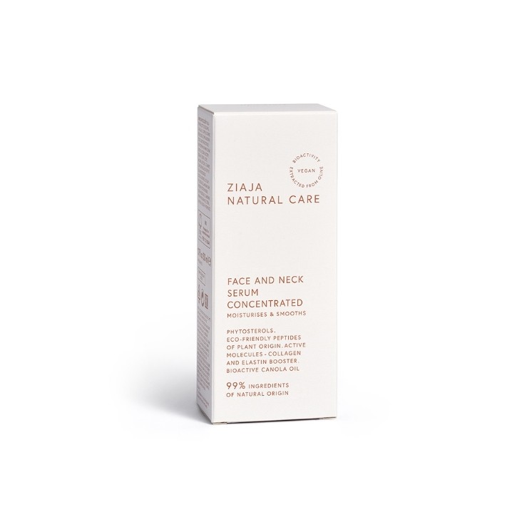 Ziaja Natürlich konzentriertes Serum für Gesicht, Hals und Dekolleté, 30 ml